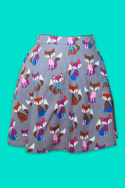 THE SKIRT IN FOXES