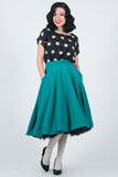 Supernova Top with ollie+byrd signature skirt, Just for frills tights, and All about that bow tights