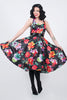 Halter Ego Midnight Garden Party Dress