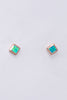 WILD FIRE ROSE GOLD STUD EARRINGS