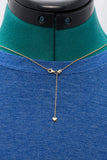 Pennant For Your Thoughts Necklace Gold Back