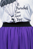 Goddess Skirt I Purple Waist View
