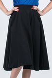 ollie+byrd Signature Skirt Black Alt Front View