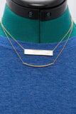 Joan of Arch Necklace Gold Layered