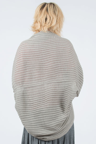 Teacozy Sweater Gray Back View