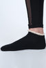 Fancy Feet Socks Black Side View