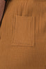 BACK POCKET DETAIL CAMEL ACCORDING TO ME JUMPER DRESS