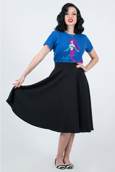 Real Mermaids Have Curves Tee with ollie+byrd signature skirt