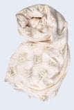 The Fitzgerald Gold Foil Scarf