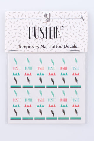 I Whaley Love You Nail Tattoo Decals