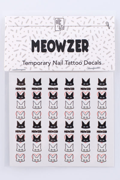 Meowzer Nail Decals